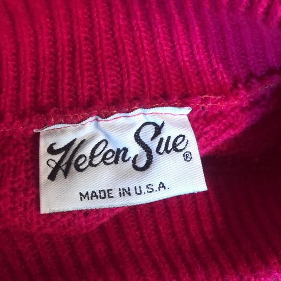 Women’s VTG Y2k fall Helen sue vintage acrylic blouse - Picture 12 of 14